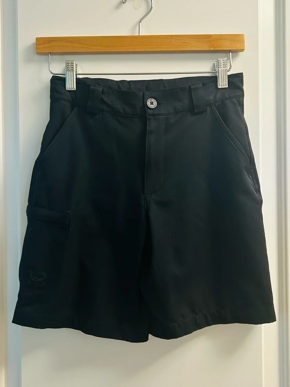 Under Armour Boys’ Black Golf Dress Shorts